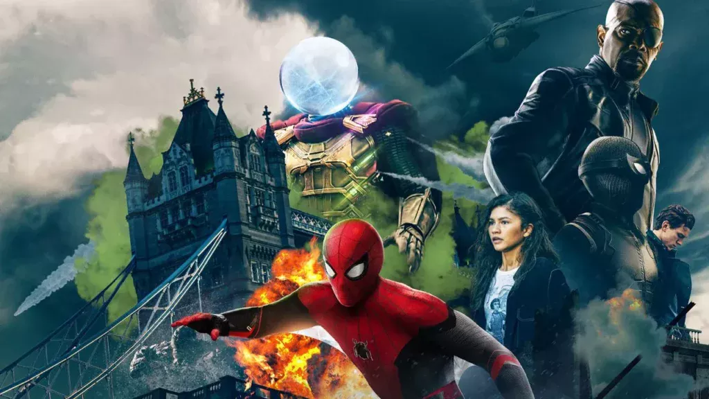 Spider Man Far From Home.