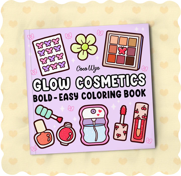 Glow Cosmetics Coloring Book